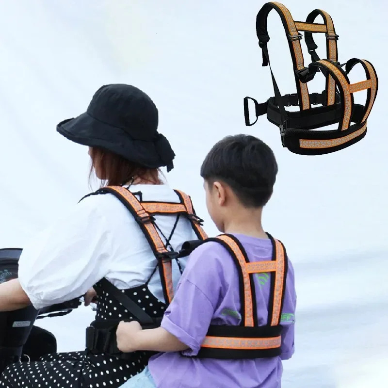 Child Seat Baby Belt Motorcycle Safety Belt for Kids Adjustable Non-slip Protection Belt for Kid Motorcycle Accessories 250219