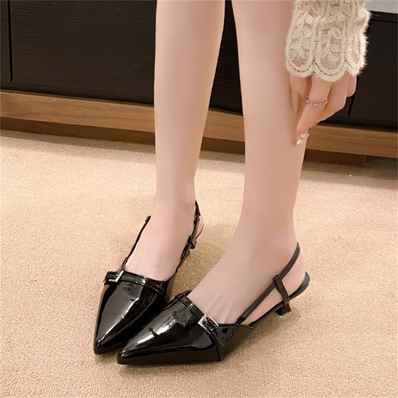 Free shipping designer Sandals for woman 2025 new summer sexy Stiletto Heel Solid Dress slippers