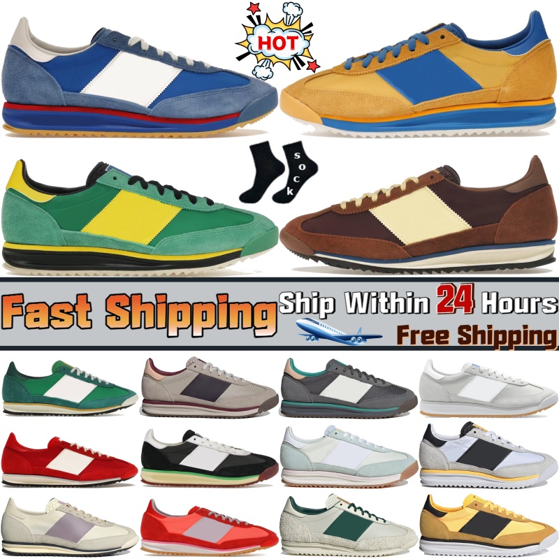 Outdoor shoes for men Blue Scarlet Yellow Bright Royal Maroon Brown Collegiate Green Better Scarlet mens designer sneakers womens SL 72 shoes RS platform trainers