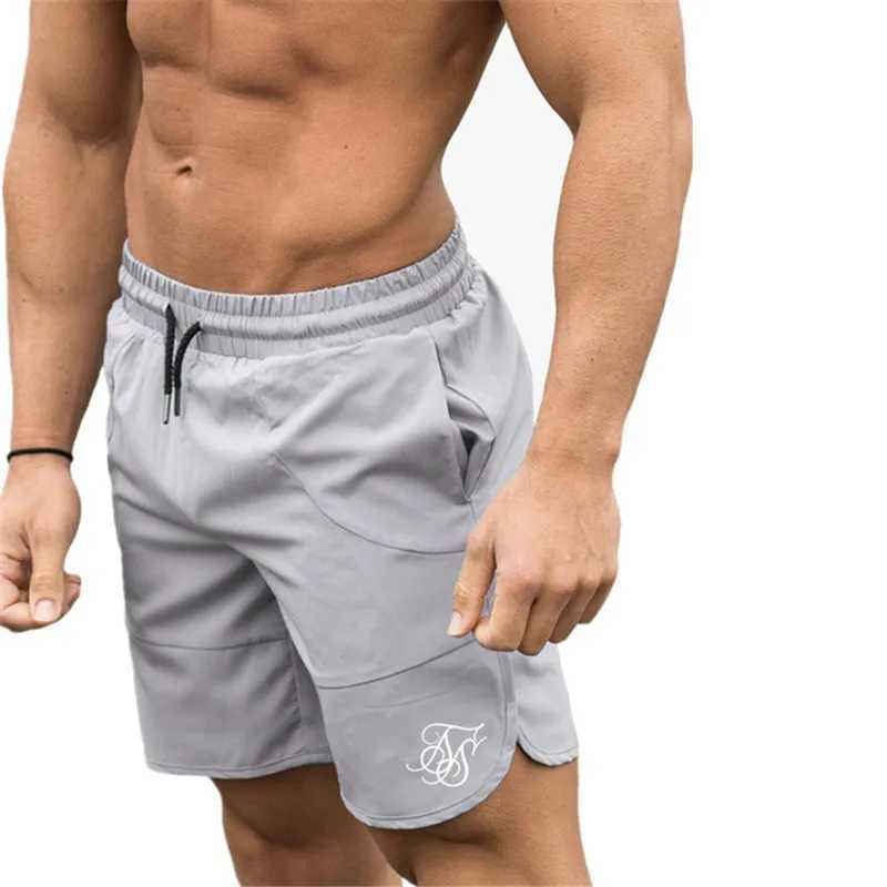 2024 Summer New Mens Trendy Brand Cotton Sports Shorts Sik Silk Printed Gym Fitness Leisure Slow Running Training Sports Shorts W250219