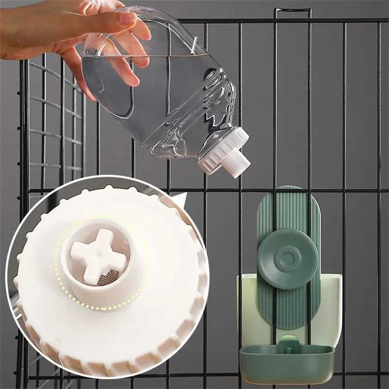 Dog Feeders Pet Hanging Water Fountain Convenient Automatic Feeder Dog Feeding Bowl Cat Water Drink Kit Tool Food Storage Container H250218