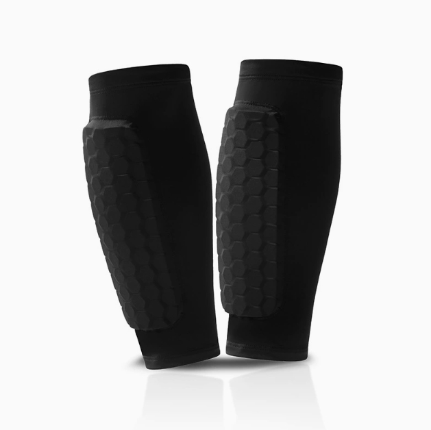 Honeycomb Running Buffer Set Sports Basketball Pads Sport Slim Shin Guard Pads Leg Calf Protective Gear Sleeves