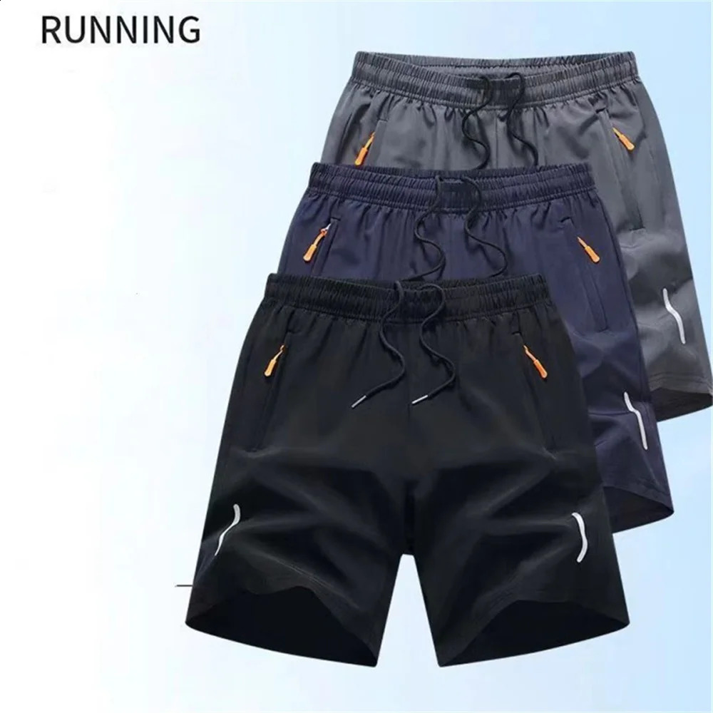 Summer Casual Shorts Men Spring Fashion Joggers Beach Breeches Sweatshorts Male Sports Fitness Breathable Pants 250217