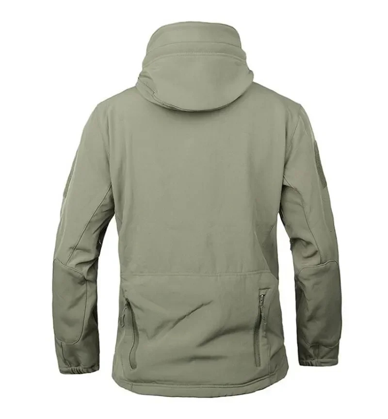 Motorcycle Shark Skin Soft Shell Jackets Men Tactical Windproof Waterproof jacket men Combat Mens Hooded Bomber Coats 250210
