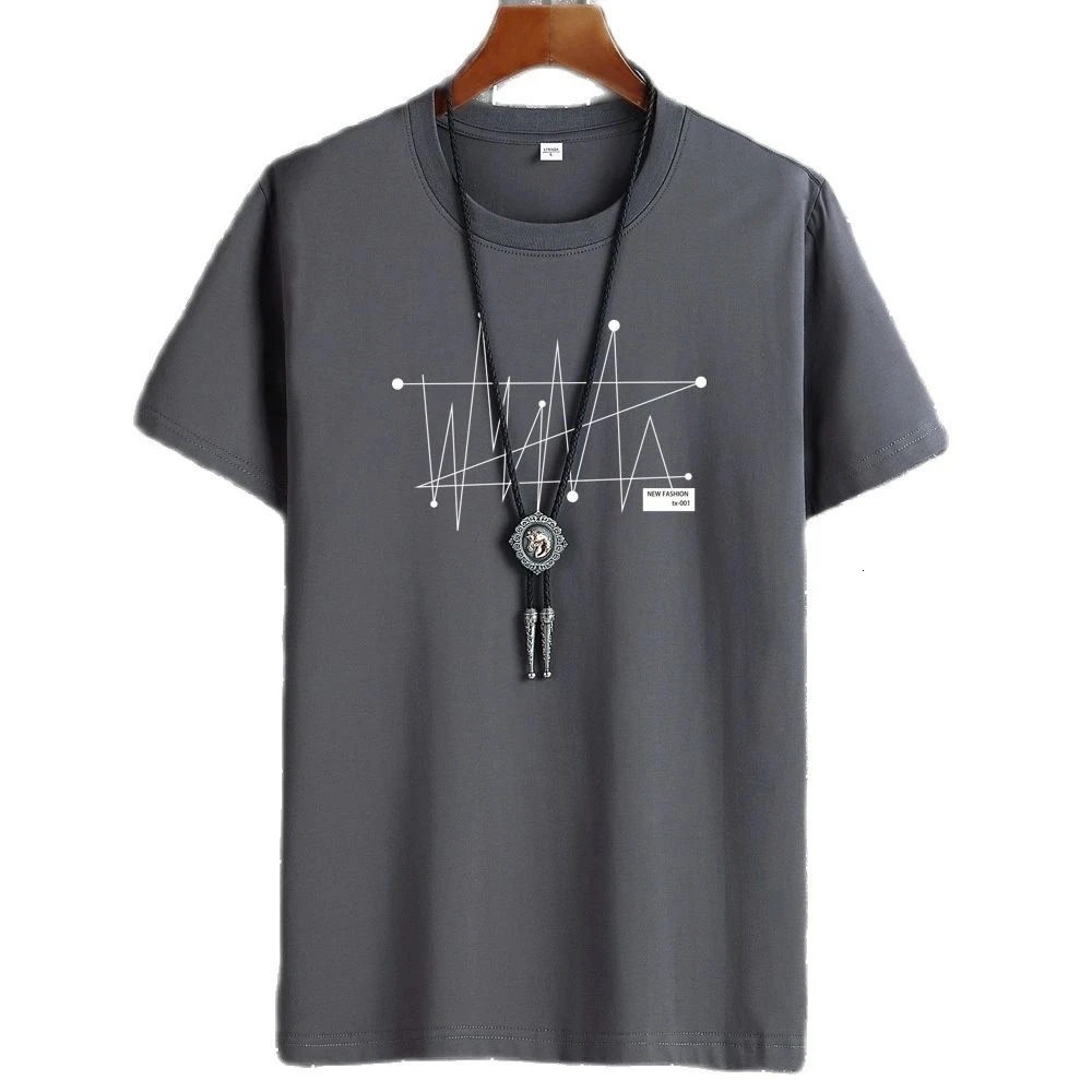Manga Tshirt Tops Oversize Men Loose Tee 100% Cotton Fashion Goth Print Mens Short Sleeve T-shirt Summer Male Casual Tshirt 250217