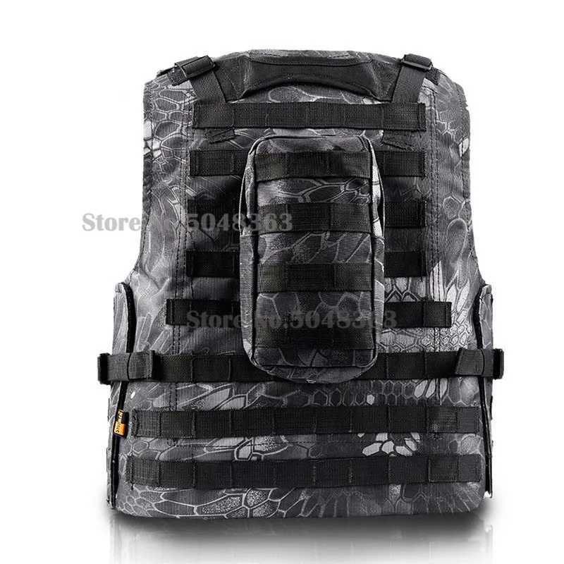 Tactical Mens Military Hunting Vest Field Battle Airsoft Molle Waistcoat Combat Assault Plate Carrier Hunting Vest Hunting EquipXJ250219