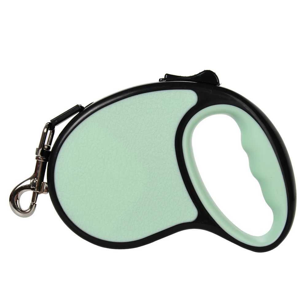 3m 5m Nylon Small Dog Leash Candy Color Puppy Retractable Automatic Extending Travel Walking Running Rope Pet Cat AccessoriesXJ250218