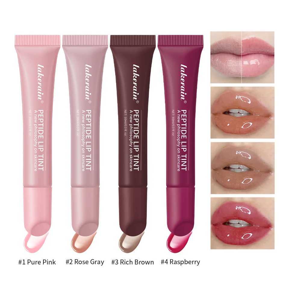 Full and Moisturizing Gloss Mirror Lip Color Nutritious Lip Oil Makeup Portable Lip Makeup Reduces Thin Lines on Womens LipsW250219