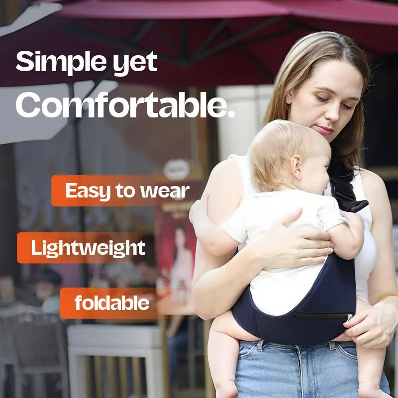 Baby Soft borns Four Seasons Universal Infant Carrying Bag Waist Stool Strap Adjustable Toddler Sling Wrap Activities 250219