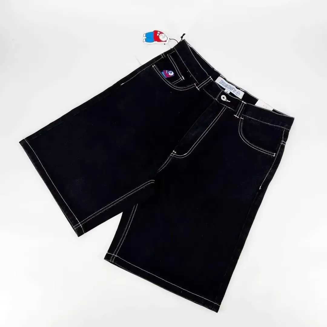 Men's Shorts Explosive hip-hop shorts popular in clearance sales Y2K Gothic Harajuku casual streetwear for men and women z250219
