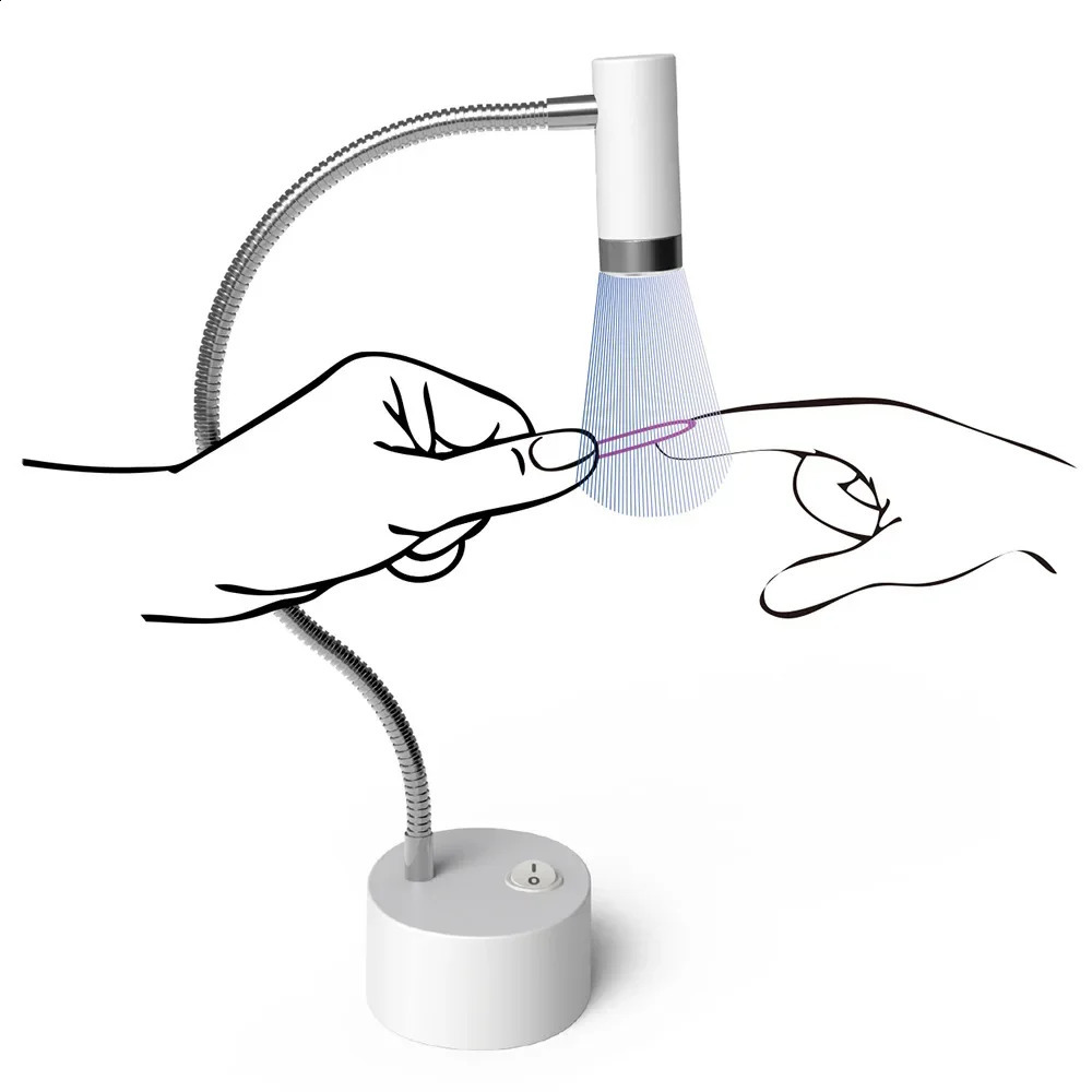 Sensor Nail Polish Dryer Rechargeable Eye Protection UV LED Nail Polish Gel Quick Dryer Lamp with Flexible Hose Manicure Tools 250214