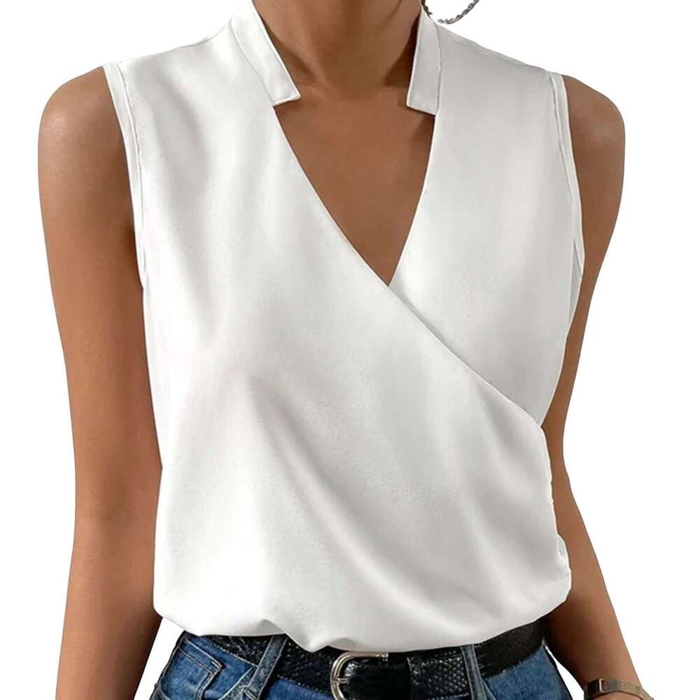 Women's Pullover Sleeveless Female Printed Breathable Shirt For Women Formal Daily Party Ball