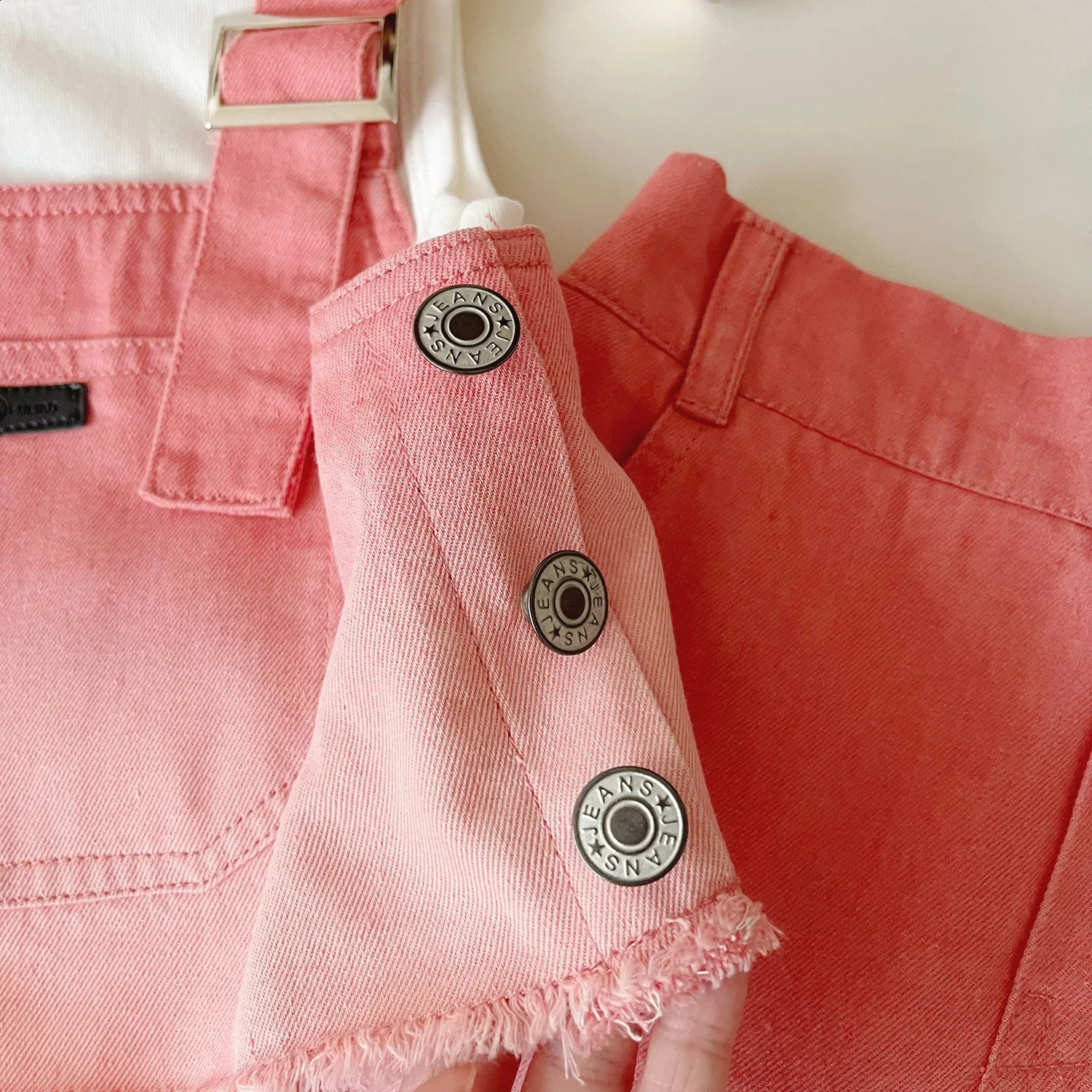 Childrens Sets Summer Korean Girl Jeans 3 Pieces Baby Lovely Simple Fashion 2024 Childrens Clothing Sweet Simple 250218