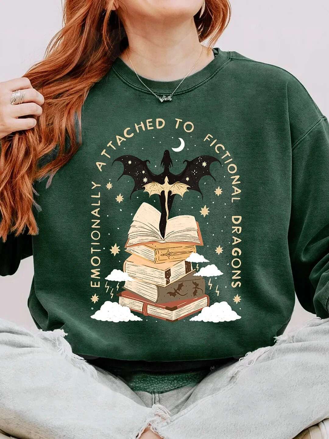 Basgiath War College Fourth Wing Crewneck Long Sleeve Sweatshirt Women Basic Tops Loose Vintage Pullovers Sweatshirts