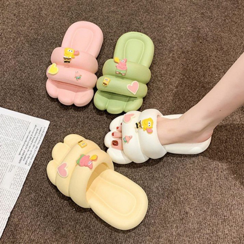2025 hot new free shipping designer slippers for womens home slippers pink green yellow white Cute cartoon anti slip and anti odor soft bottom home sl
