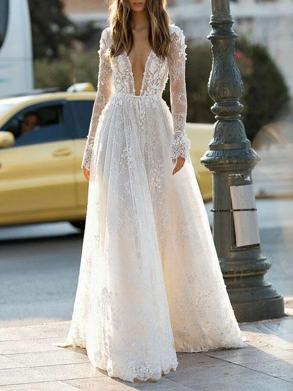 Classic A-Line Sleeveless Jewel Low Satin Wedding Dress For Party Elegant Backless Sweep Train Vestido De Novia 03