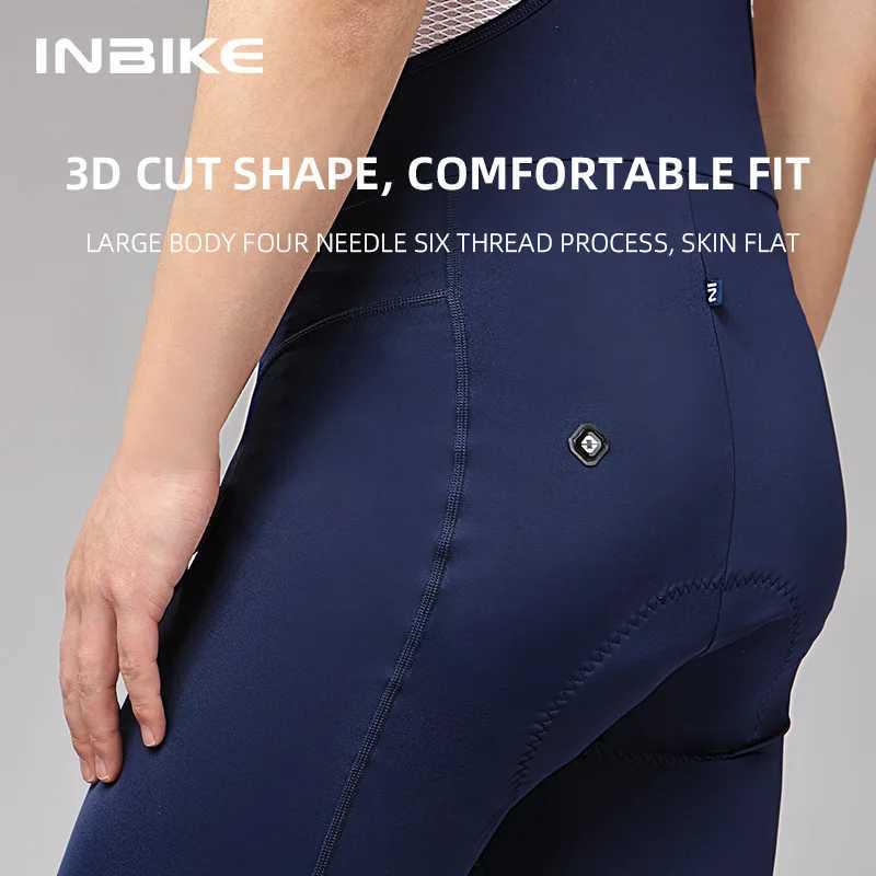 Men's Shorts INBIKE Mens MTB Cycling Bib Shorts Bike Riding Pants Man Professional Bicycle Shorts for Men Road Bike Mountain Cycling Clothes z250