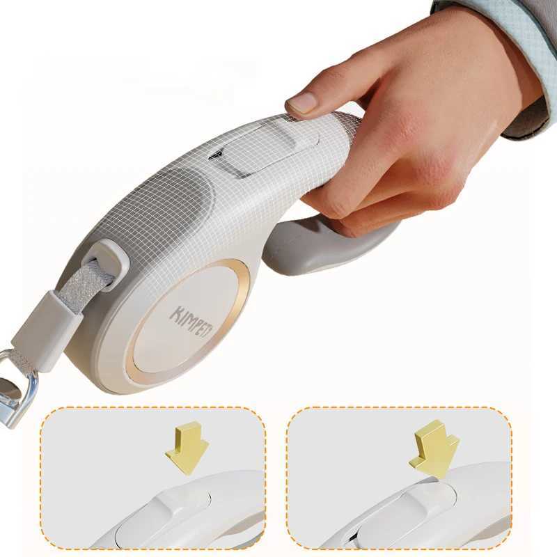 Dog Cat Adjustable Durable Traction Rope 3m 5m Pet Dog Automatic Retractable Traction Flexible Small Medium Dogs Pet ProductsXJ250218