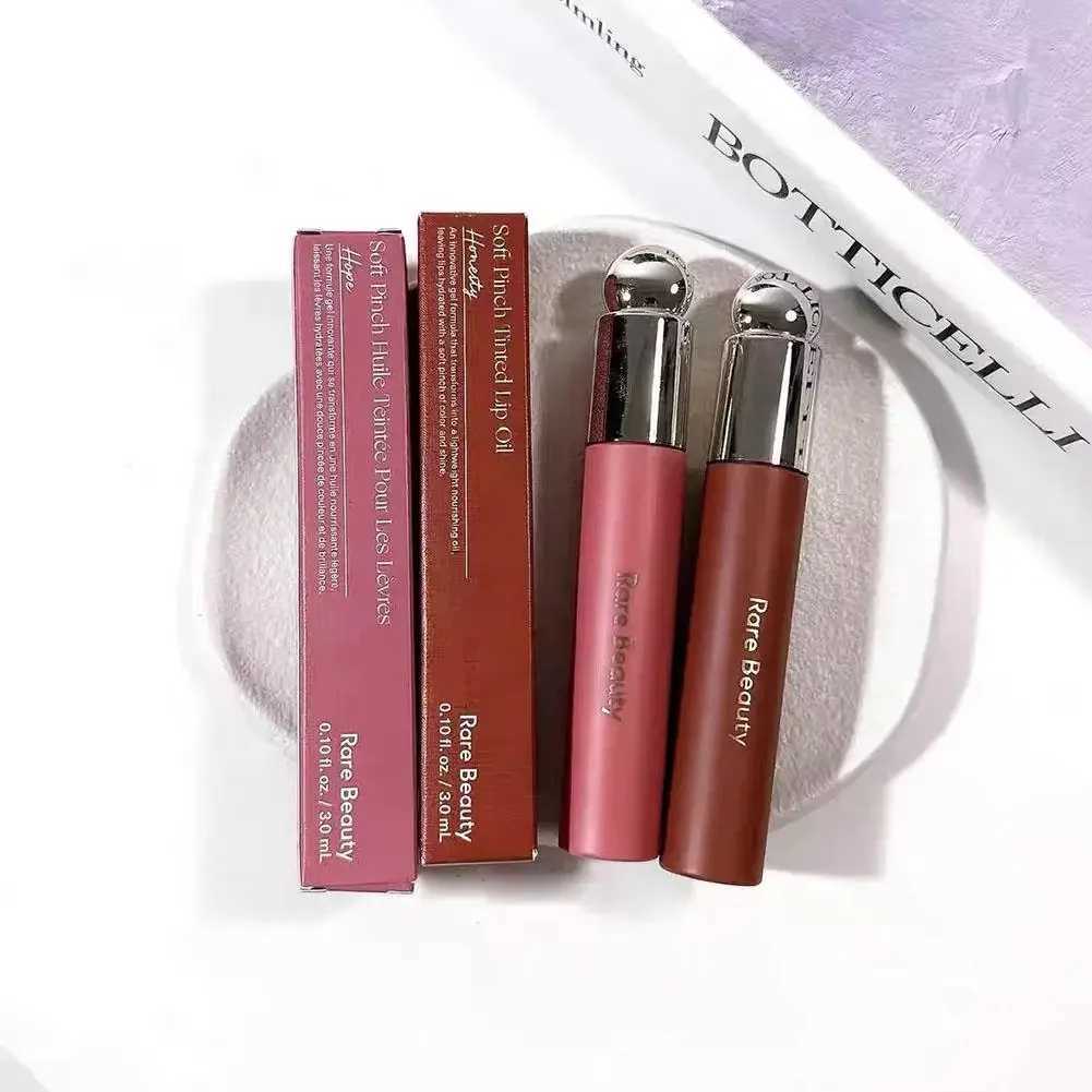 3ml For Rare Beauty Soft Pinch Tinted Lip Oil Liquid Lipstick gloss Honesty Serenity Highlighte Moisturizing Lip Glaze BW250219