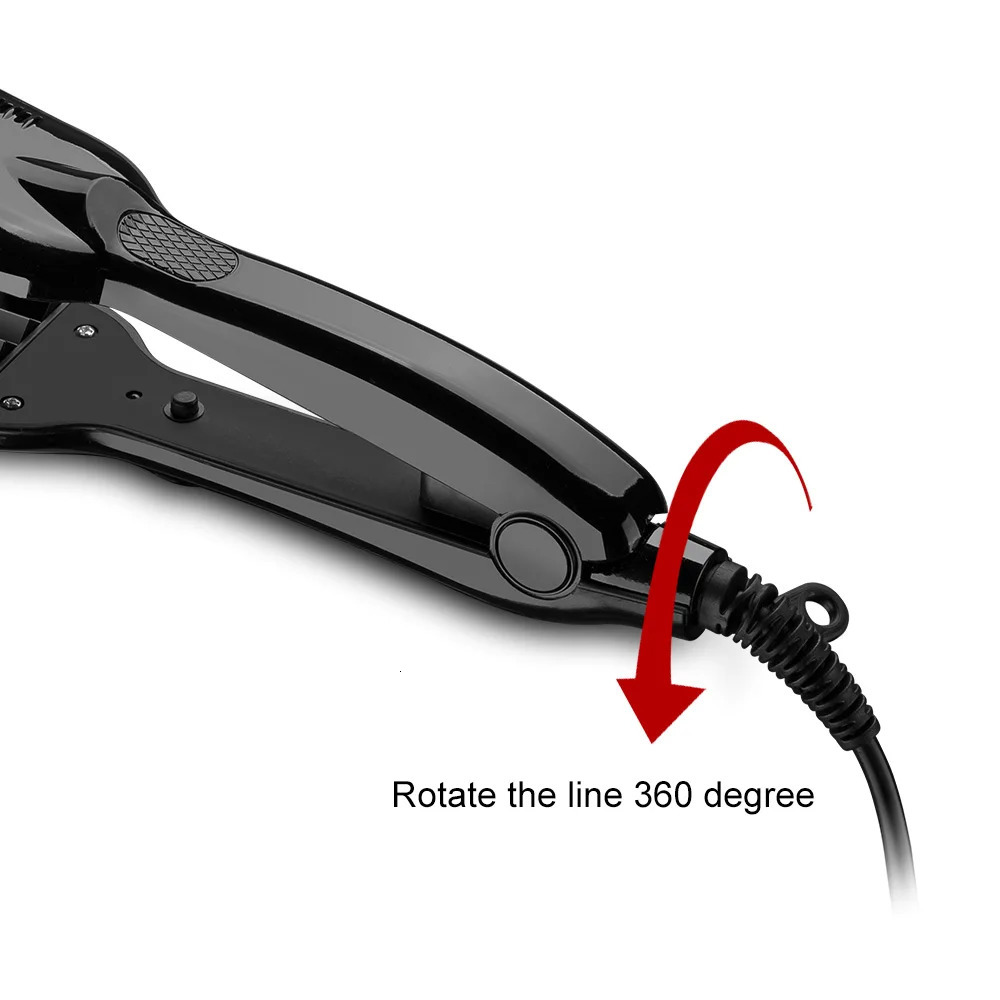 corrugated iron hair straightener iron crimped hairstyle Electronic chapinha corrugation flat irons wave styling tools 250214