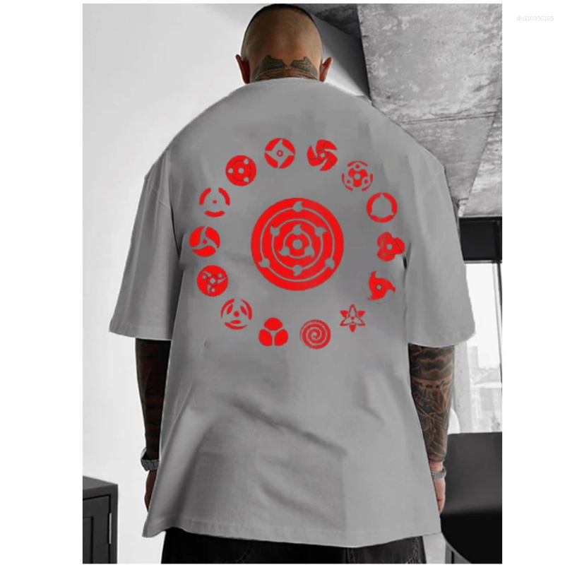 Men's T Shirts Anime 3D Patterns Print Tees Summer Simple Casual Street Short Sleeve Clothing Male Fashion Oversize O-Neck Tops T-Shi
