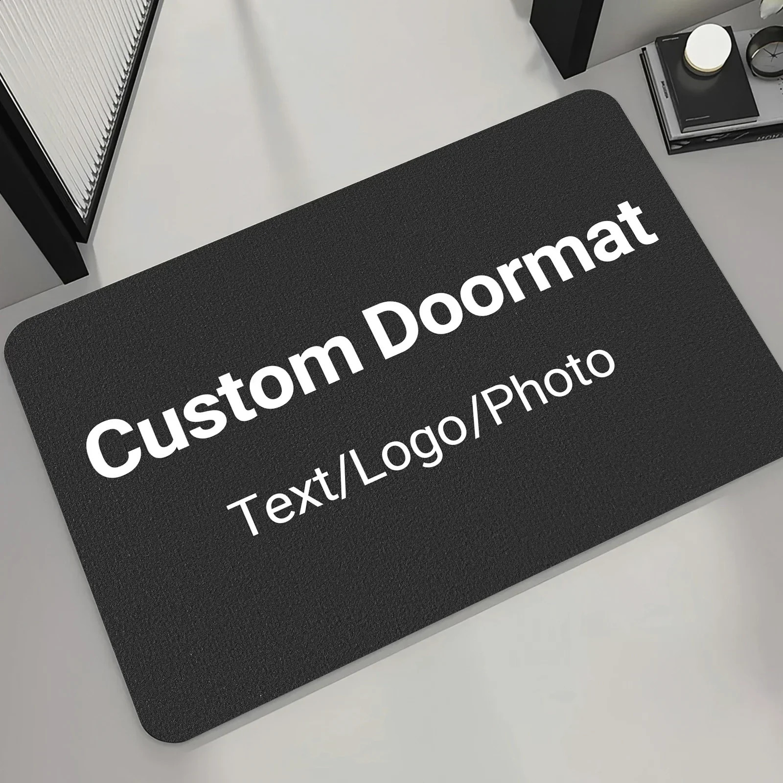 Custom Your n Floor Personalized DoorMats Outdoor Customized Printed Office Entrance Rug Business Carpet Footpad 250219