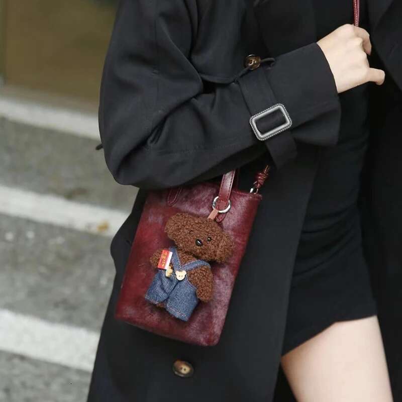 European And American Fashion High-End Horsehair Handbag Casual Versatile Mini Multi-Functional Shoulder Crossbody Bag For Women