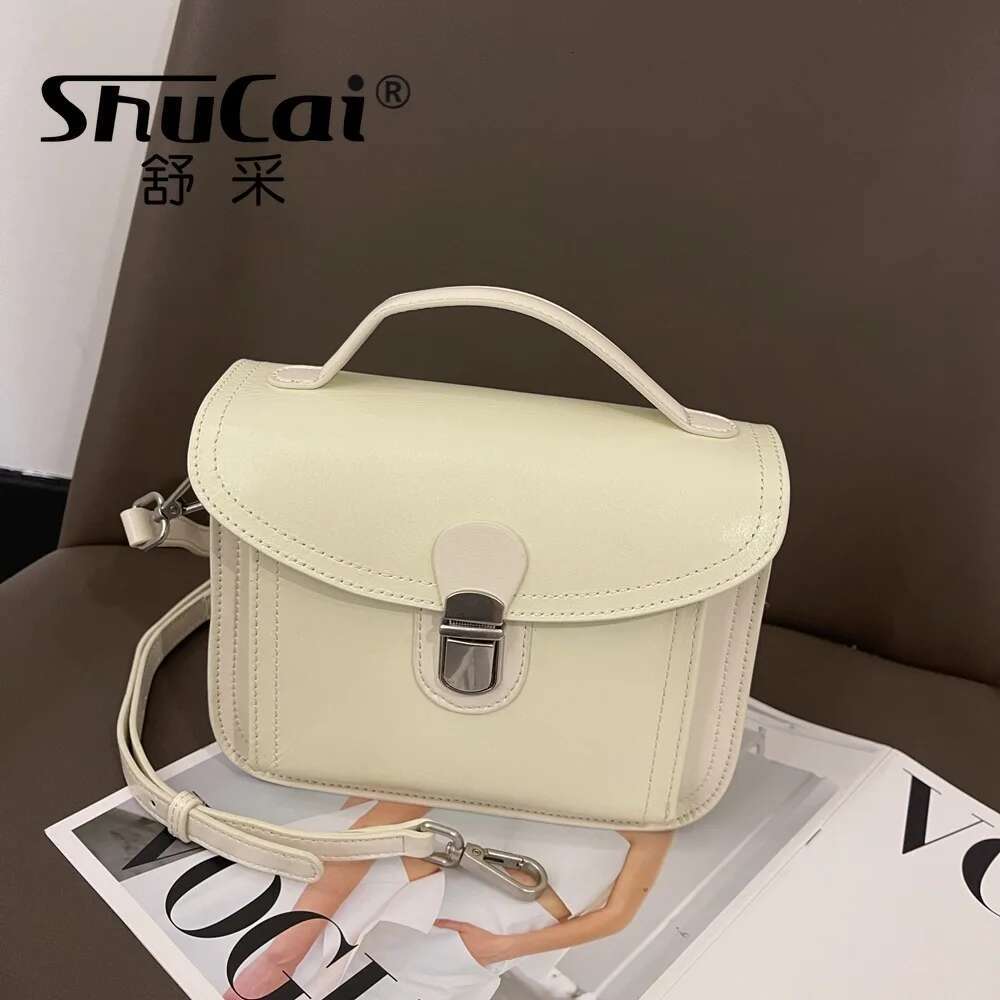 Head Layer Vegetable Tanned Cowhide Vintage Messenger Leather Women's Crossbody Handbag Shoulder Bag
