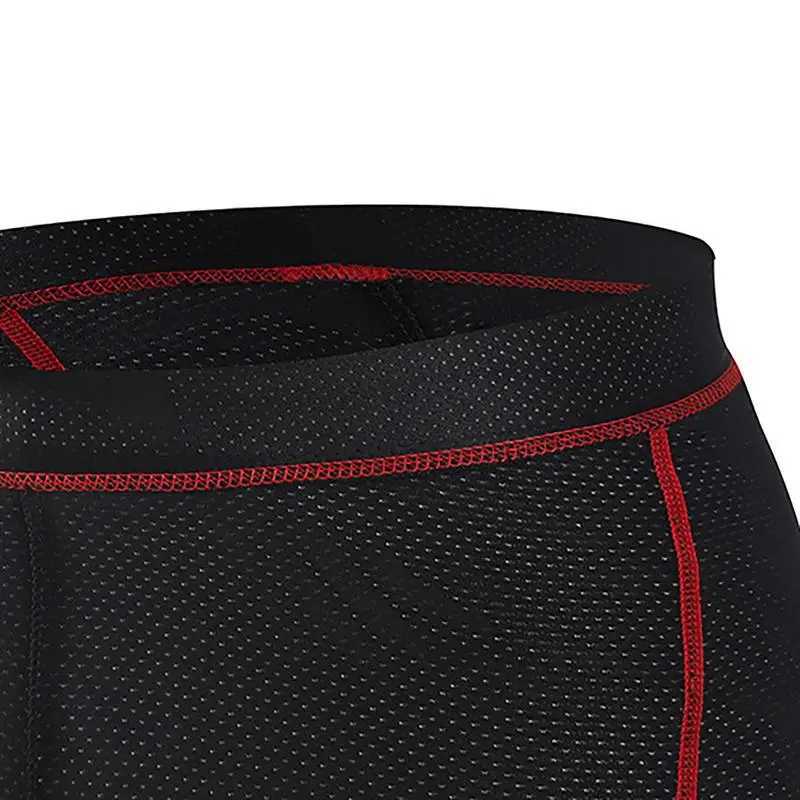 Men's Shorts Mens 3D gel bicycle shorts bicycle protective shorts 5-layer composite Sile pad bicycle underwear bicycle equipment z250219