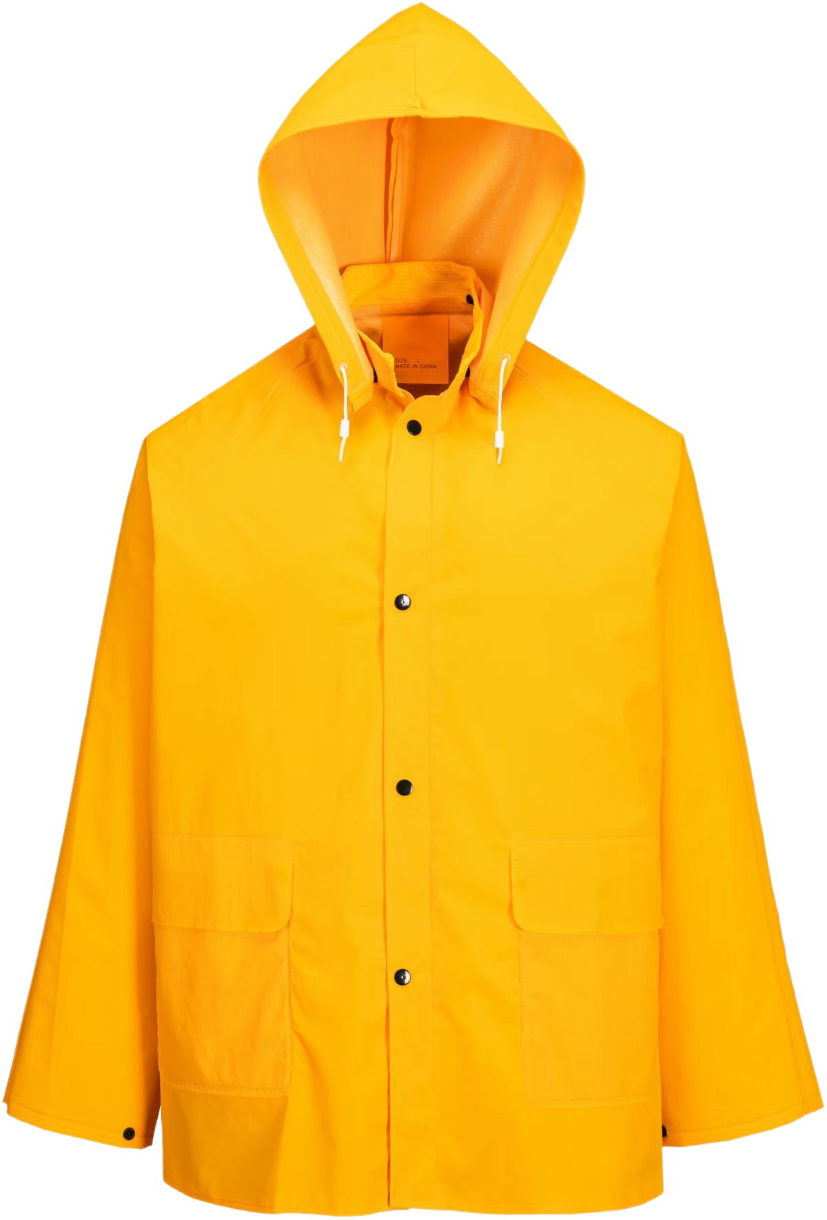 Full Coverage Adult Waterproof Ensemble with Visible PVC Reflections - Coat and Trousers Set RS002