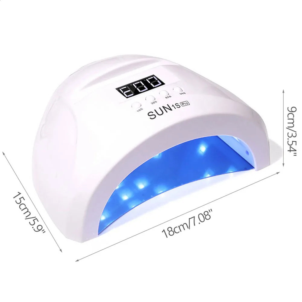 SUN 1s UV Nail Dryer Gel Polish Drying Lamp 48W LED 30 Beads Uv Led Lamp Nail Potherapy Machine Tool Nail Art Machine 250214