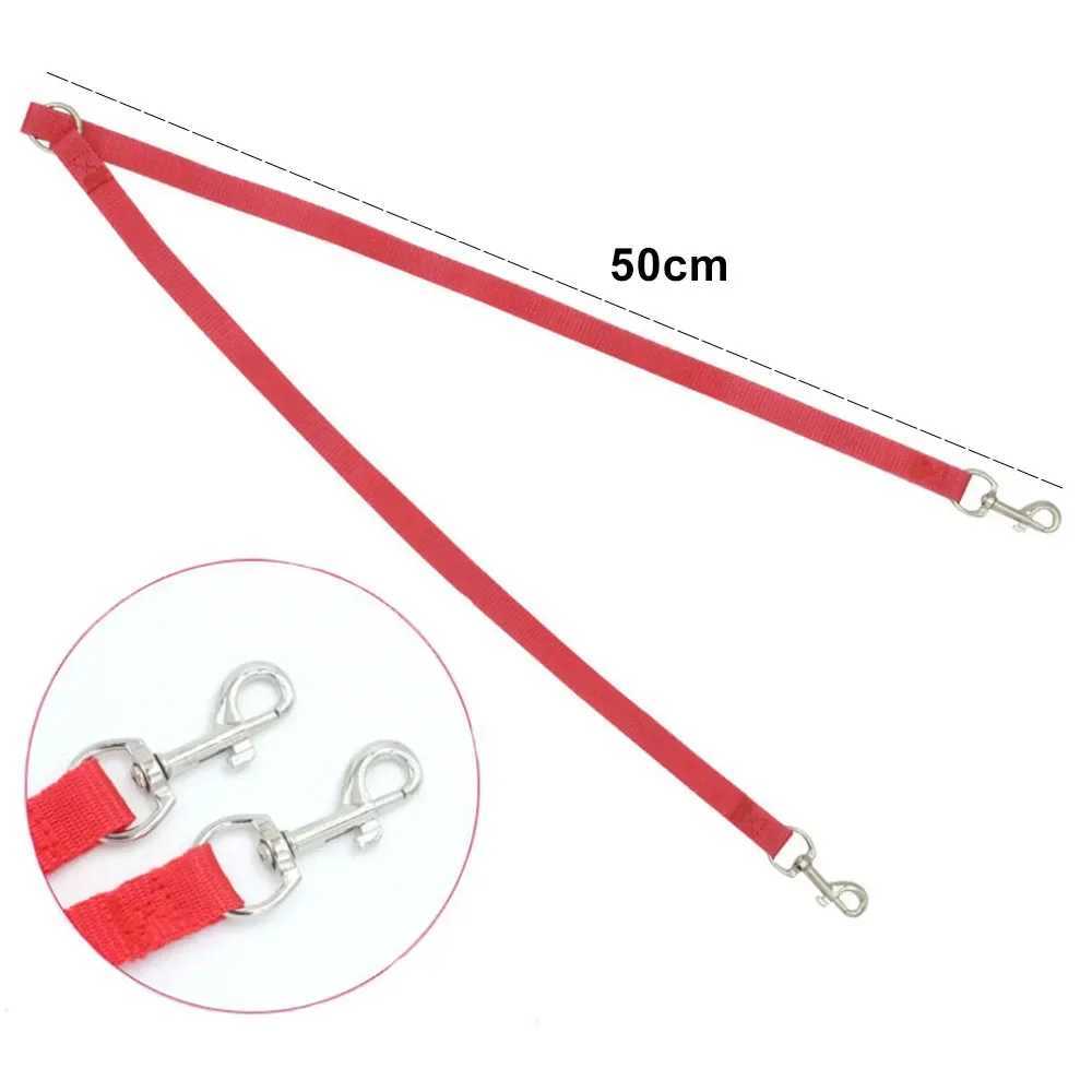 Walk Two Dog Leash Coupler Nylon Double Twin Leash Walking Leash for 2 Small Dogs Double Leash Two Way Dual Pet Puppy Cat LeadsXJ250218