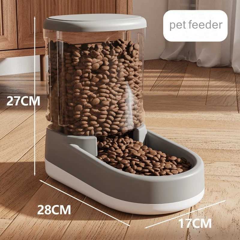 Dog Feeders Cat Water Dispenser Dog Water Dispenser Pet Cat Food Dog Food Automatic Feeder Cat Water Dispenser Mobile Water Feeder H250218