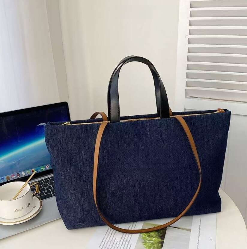Fashion Large Capacity Women's Tote Bag Single Shoulder Handbag Factory Wholesale