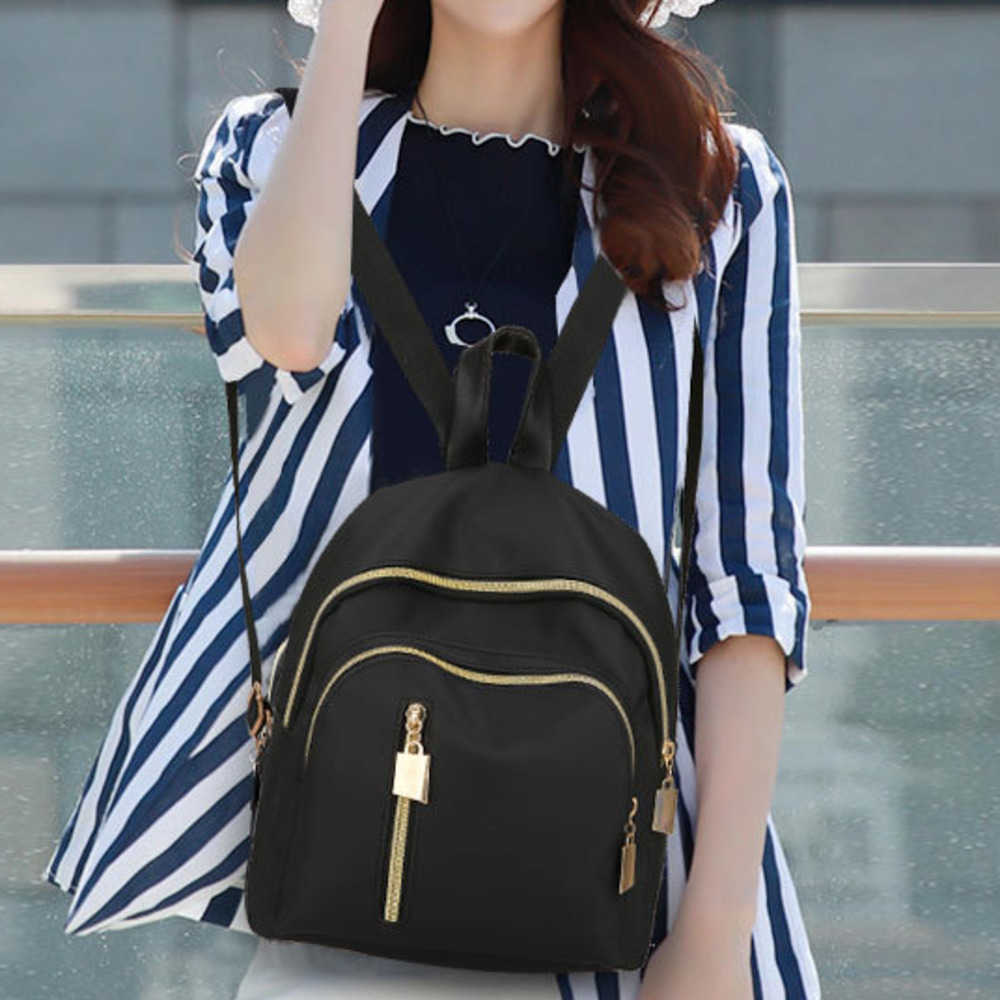 New Small Backpack for Women Style Casual Backpack for Women Versatile Outdoor Travel Simple WoMens Backpack Waterproof Day Backpack Travel Bag 241225