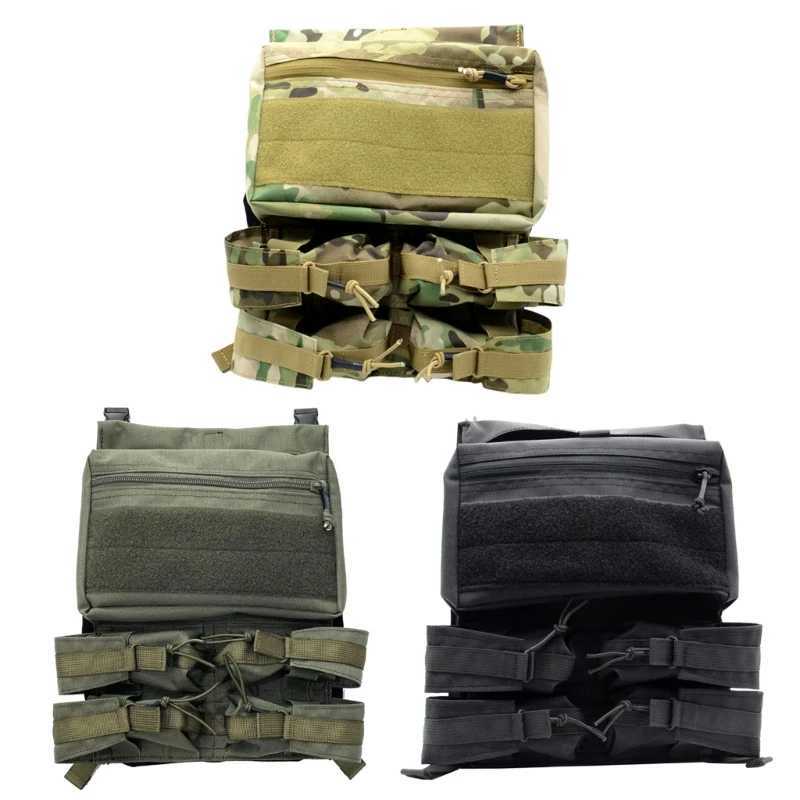 Hunting Vest Extension Back Panel Fast Realse Buckles Multiple Compartment for Outdoor Sport Hunting Gears AccessoryXJ250219