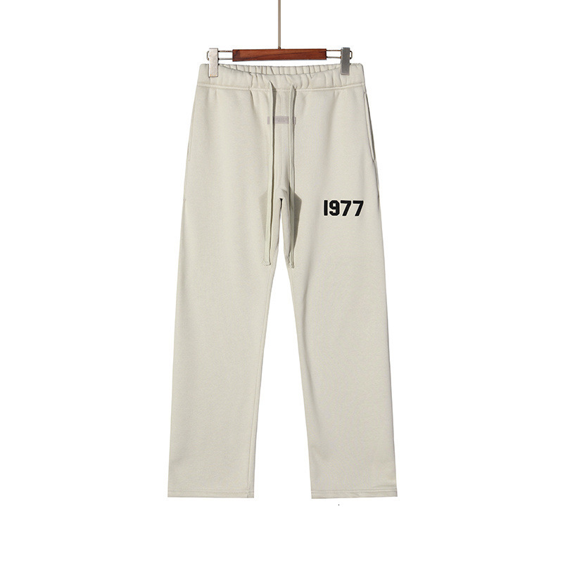 Trendy FOG Double Line ESSENTIALS Season 8 1977 Plush Casual For Men And Women High Street Guard Pants