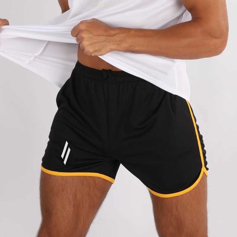 New Summer mens running shorts Single-layer mesh quick-drying breathable fitness training shorts Mens jogging fitness shorts W250219