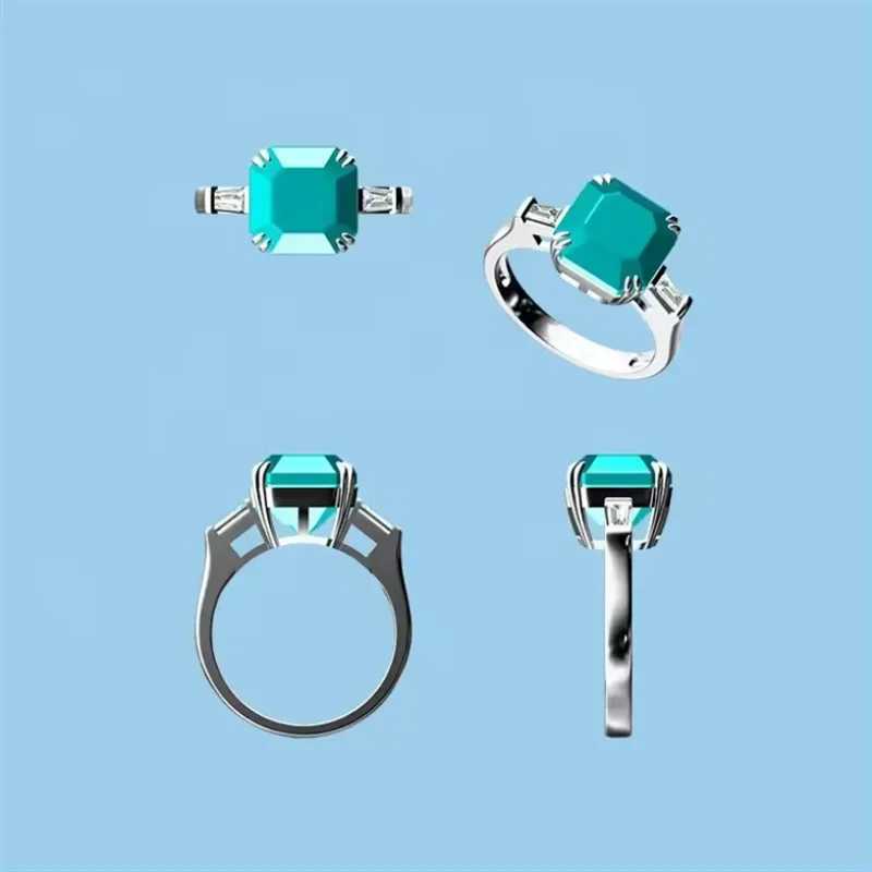 Customized products 18K 14K 10K PT950 Jewelry Customize sending pictures Gold Natural Diamond Cultivated moissanite ringsXJ250219
