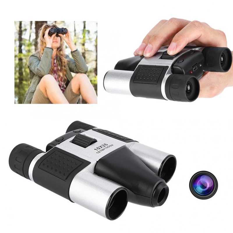 High definition digital camera long-distance binocular telescope photo capture video recording binocular TF card reader computer camera Z250219