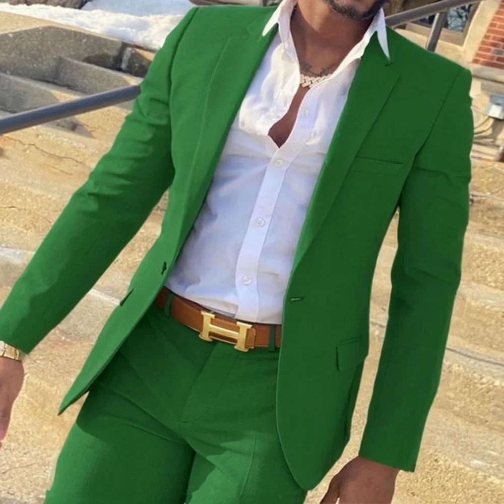 Elegant Mens Suits Notched Lapel 3 Pieces Blazer Vest and Pants Set for Wedding Business Evening Party Tuxedo Suits for Men 250213