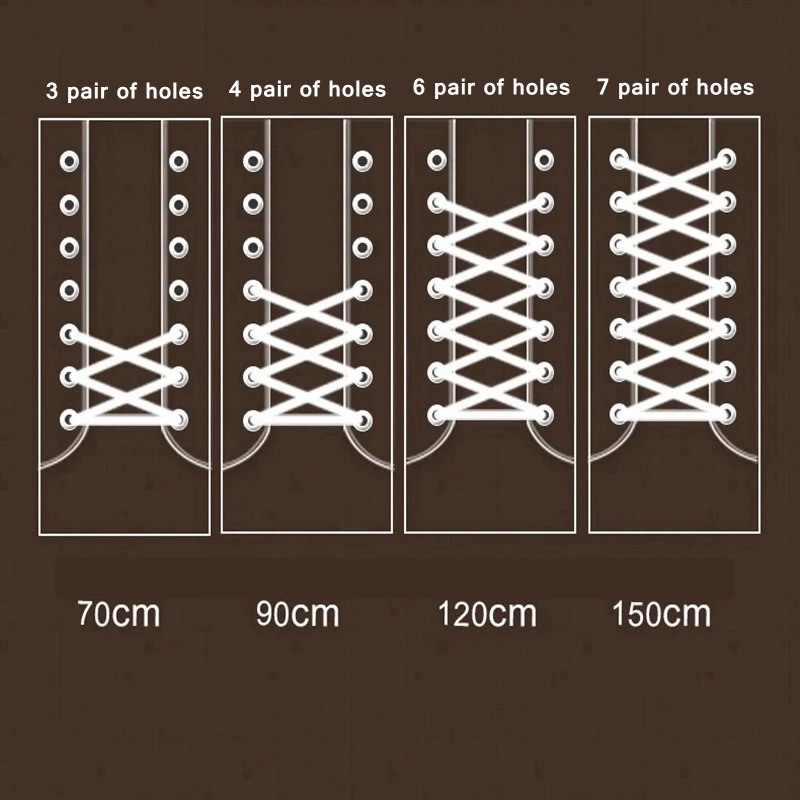 1 Pair Round Shoelaces Martin Boots Shoe Laces Striped Double Color Apply to High Gang Casual Shoes Cotton Shoelace 18 Colors 250219