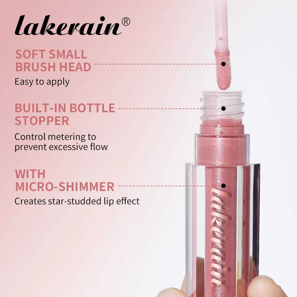 Diamonds Glitter Gloss Universal Lip Luminizer 8 Colors Lip Gloss Non-sticky Moisturizing Plumper Long Lasting Glitter LiquidW250219