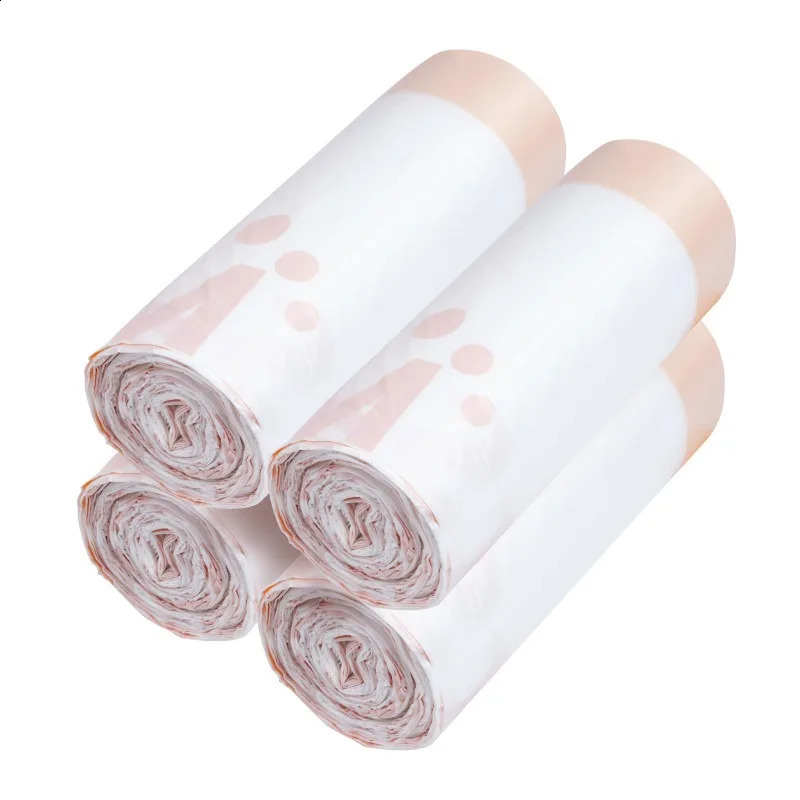 4 rollers Waste Bags for MagicScoop Self-Cleaning Cat Litter Box - Automatic Litter Box Liner BagsReplacement Liners Trash Bags 250219