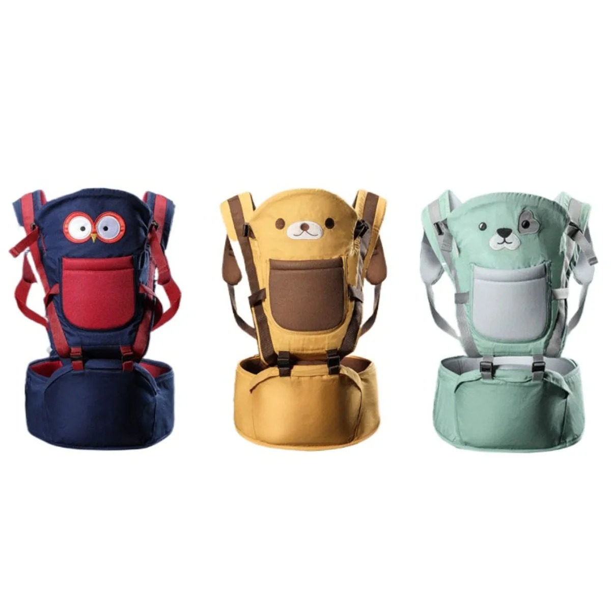 Baby Wrap Baby Sling Infant Hipseat Waist Stool Multifunctional 4 in 1 born Babies Bag Portable Cute Bebe Backpack 250219