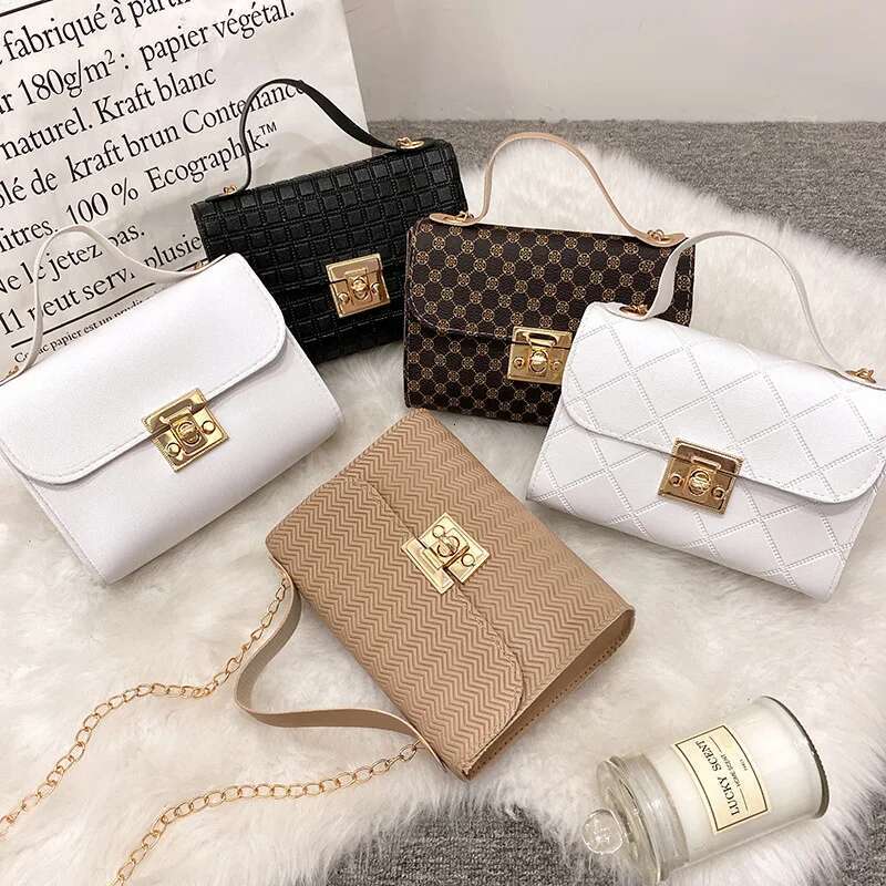 Fashion Mini Handbag Women's Shoulder Bag 2025 New Casual Designer Handbag PU Women's Crossbody Bag