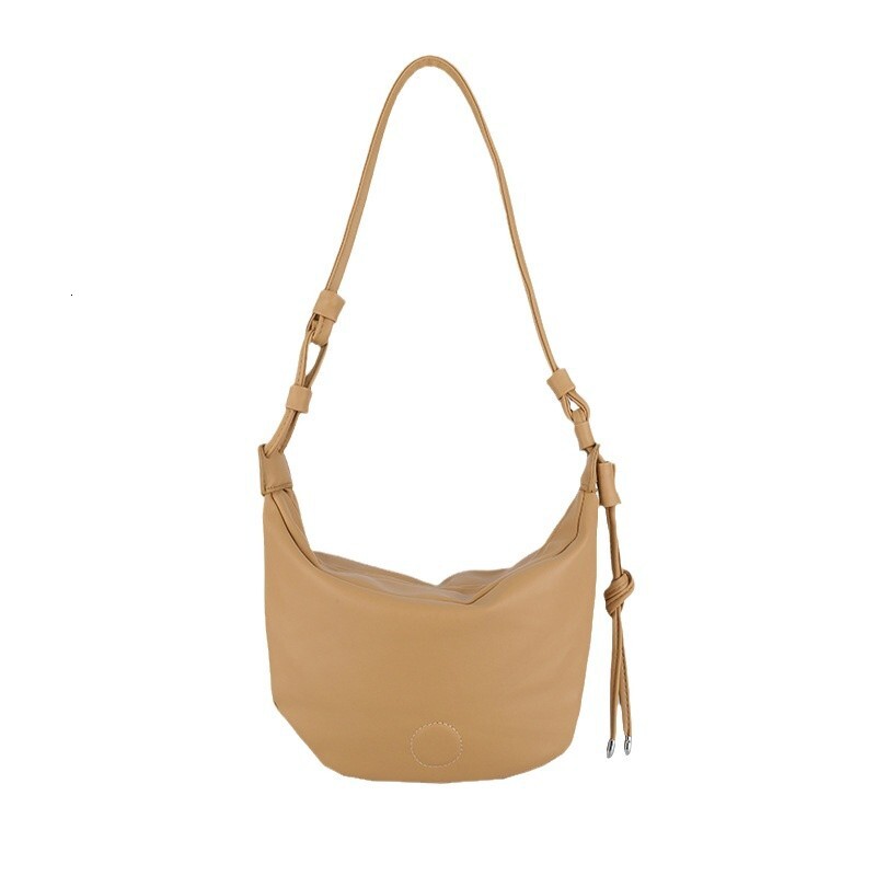 Small niche design for women in autumn winter 2025, new casual and relaxed one shoulder crossbody bag, commuting dumpling bag #swissmilitary