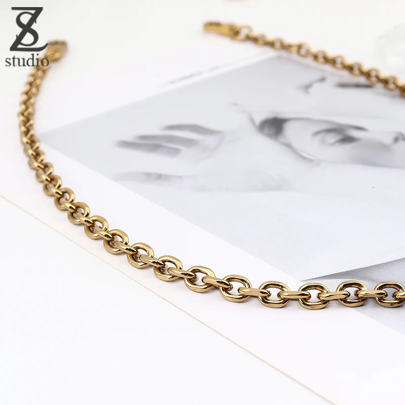 Bag Strap Small Size Original Old Gold O-Shaped Chain Bag Chain Replacement Shoulder Strap 250214