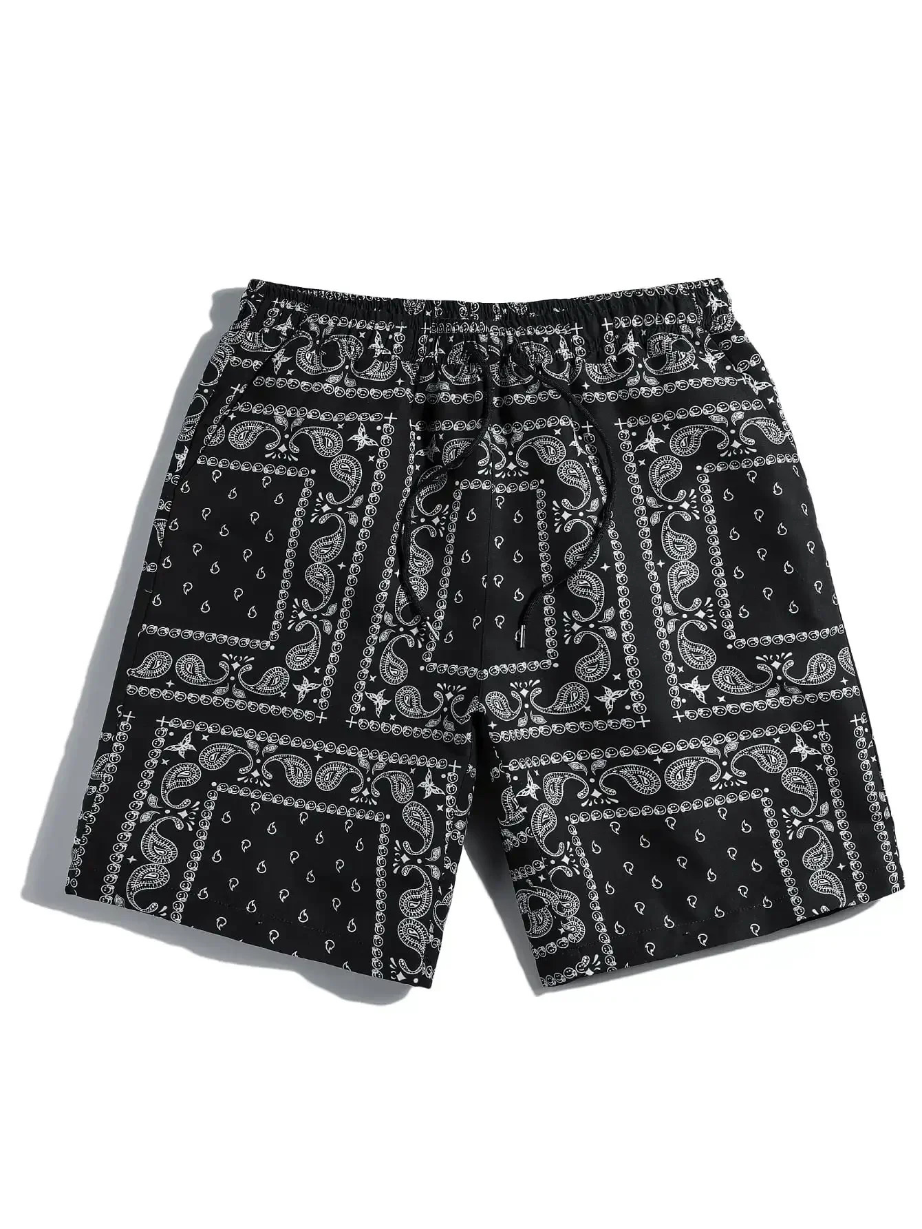 Mens thin American sports couple shorts fitness pants summer mesh breathable quarter beach basketball 250219