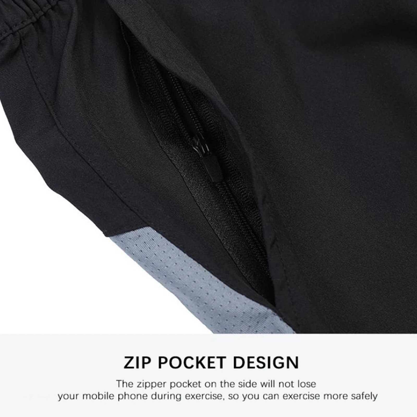 Explore Mens Gym Training Shorts Outdoor Casual Fitness Workout Sports Male Fashion QuickDrying Compression 250219